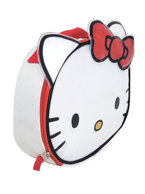 HELLO KITTY Sanrio Girl’s Backpack Wheels Pull Handle Carry-On Travel  School Bag