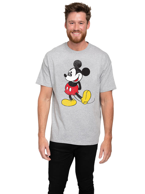 Disney Villains Ringer Graphic T Shirt Adult M Medium gray