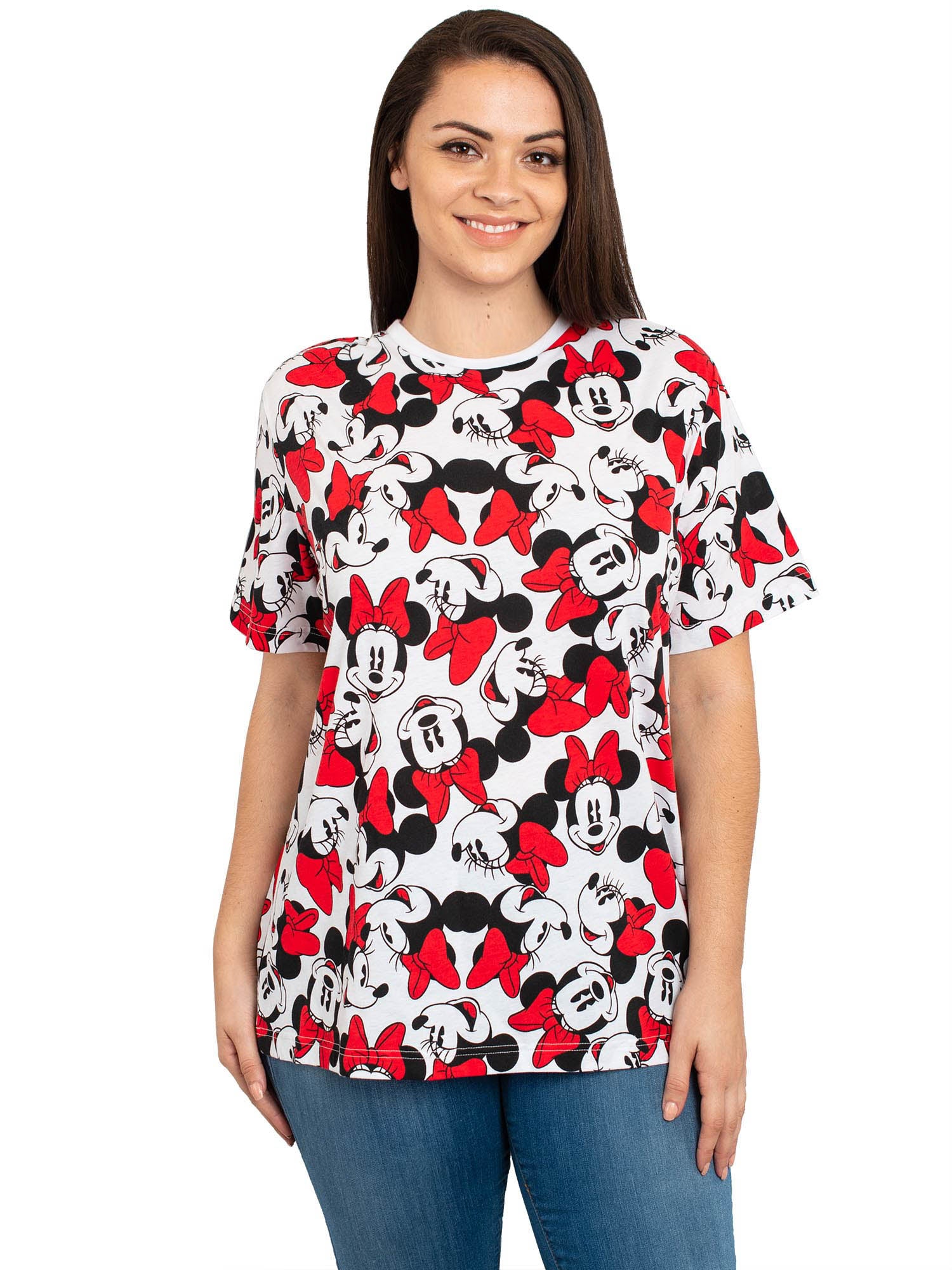 Red minnie mouse t shirt online