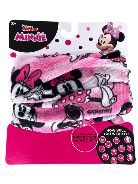 Girls Disney Neck Face Cover 3-Pack Gaiters Minnie Elsa Princesses