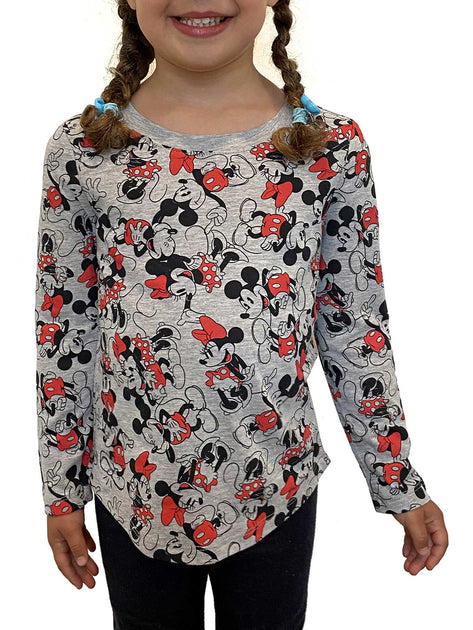 Disney Women's Plus Size Mickey Mouse & Crew Cropped T-Shirt