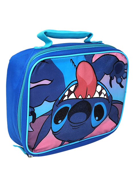 Loungefly Disney Lilo & Stitch Stitch With Flowers Insulated Lunch Bag