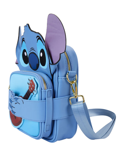 Loungefly x Disney Stitch Camping Crossbuddies Bag