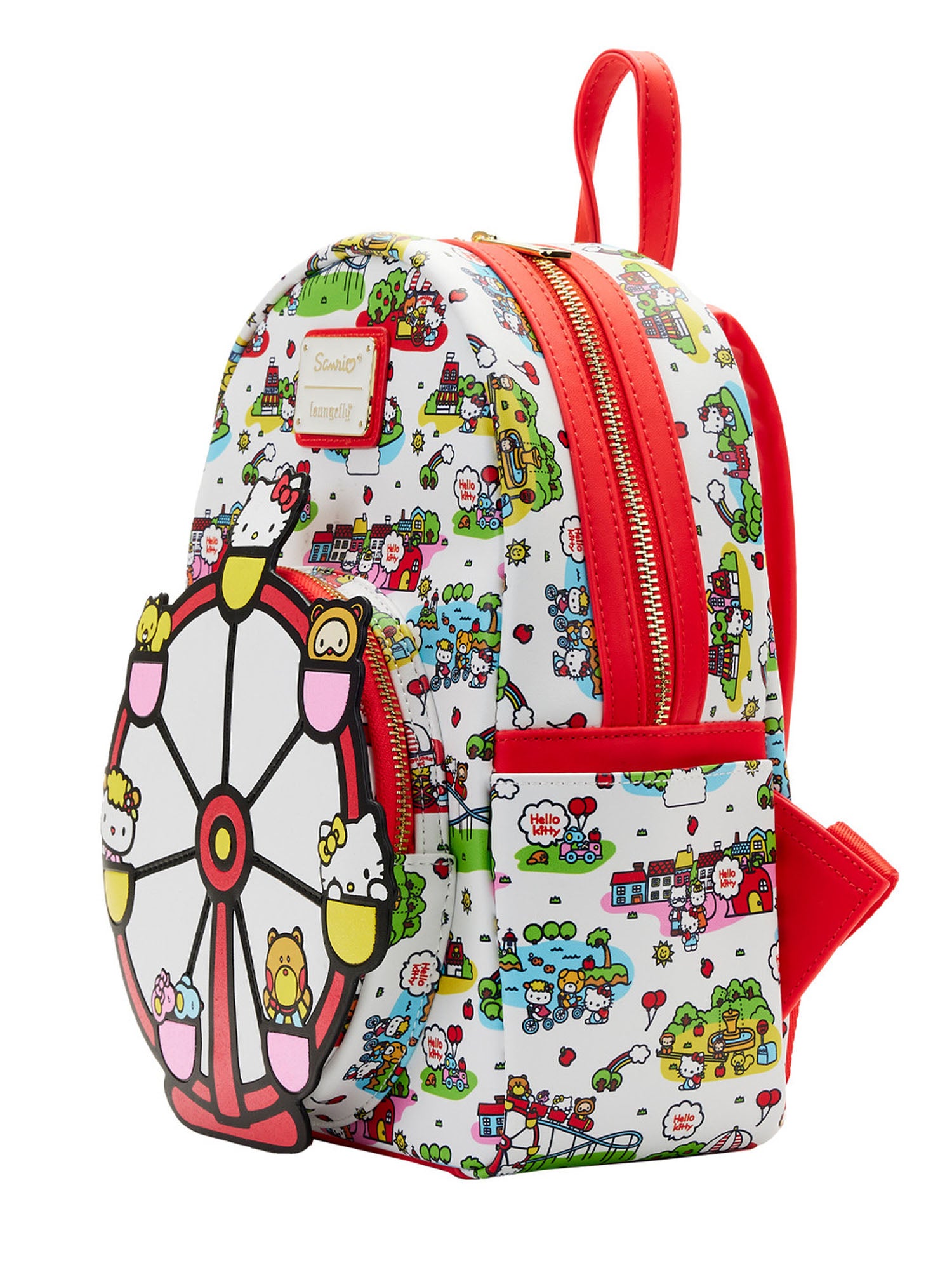 Hello 2024 Kitty and Friends Loungefly Mini Backpack