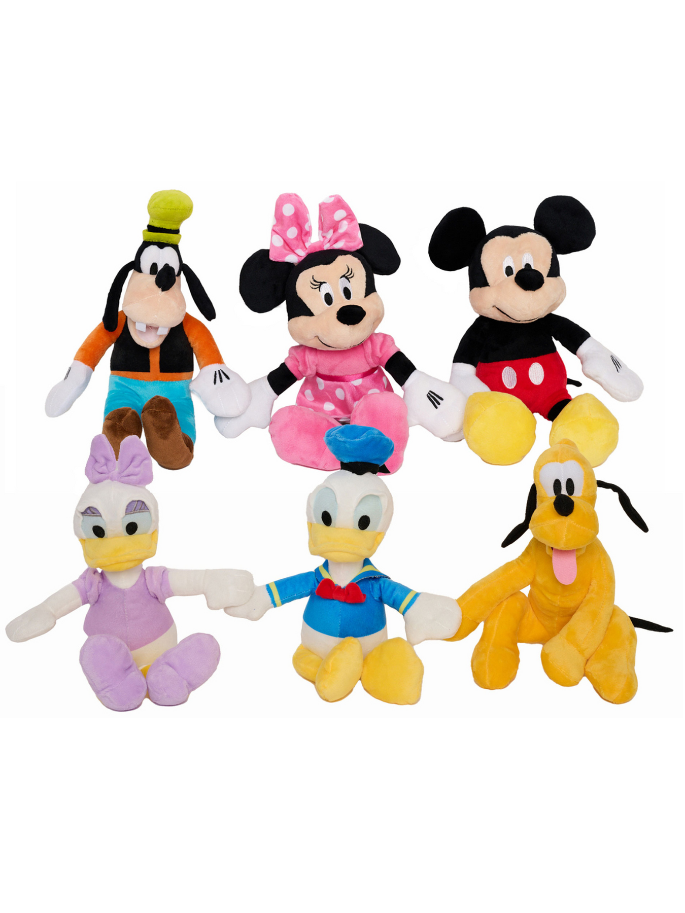 MICKEY MOUSE AND FRIENDS © DISNEY 100TH ANNIVERSARY PLUSH PANTS - Black