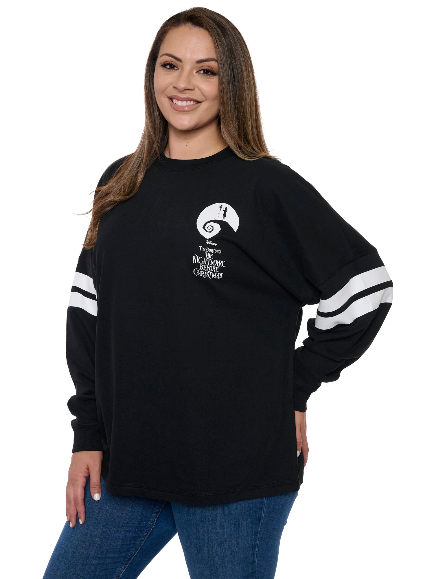 Jack skellington sweatshirt women's best sale