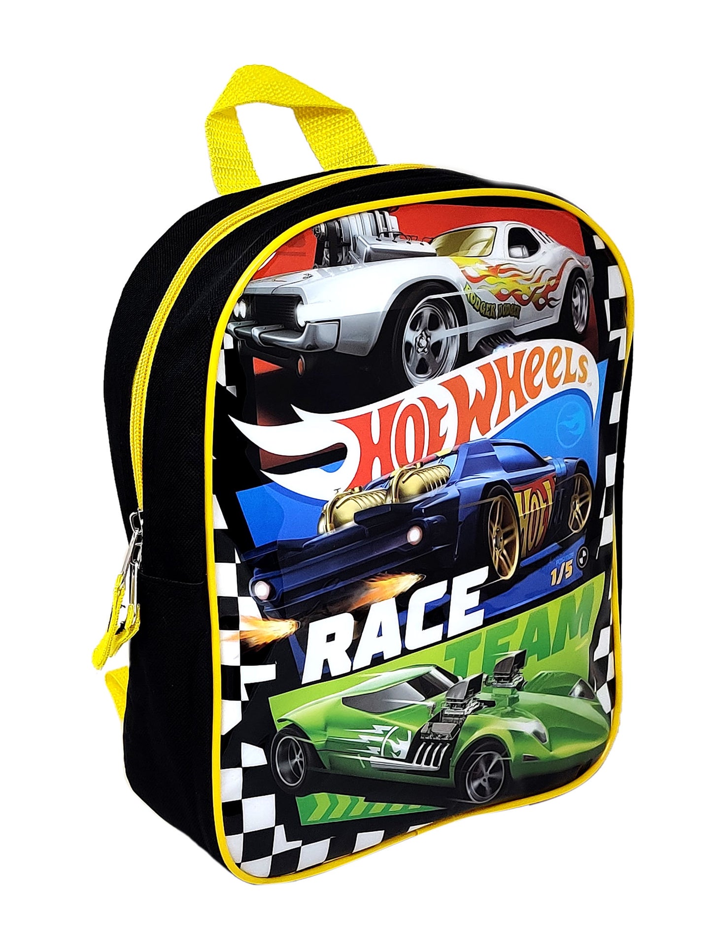 Hot Wheels Mini Backpack 11" Race Cars w/ Toothbrush & Cup Set Toddler Boys