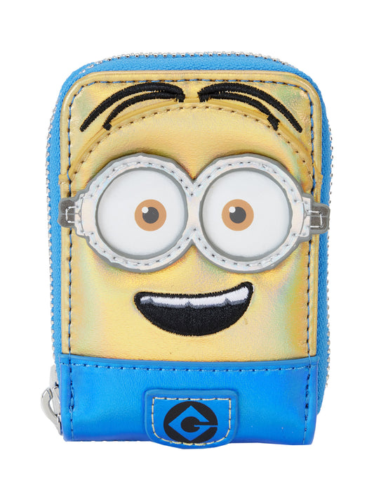 Loungefly x Despicable Me Minion Zip Around Accordion Cosplay Wallet Clear