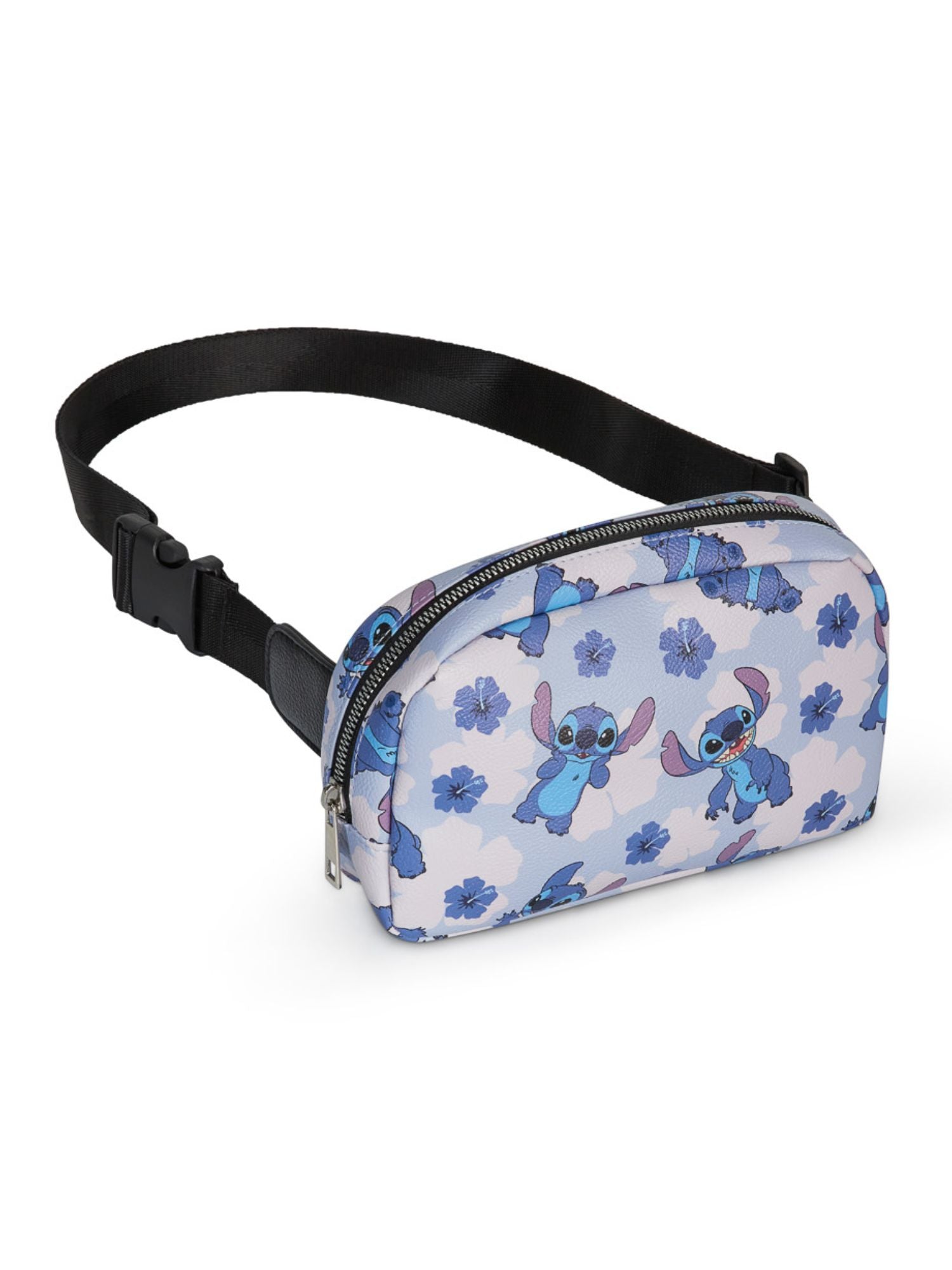 Disney Stitch Belt Bag Crossbody Fanny Pack Waist Bag Women s Floral P Open and Clothing