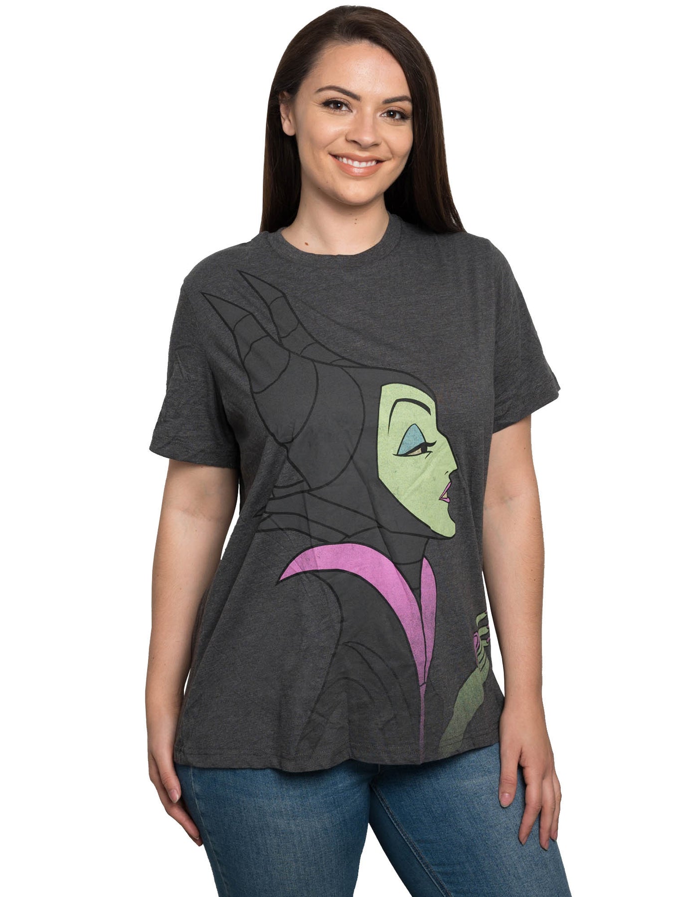 Disney Women's Plus Size Maleficent T-Shirt Villain Costume Tee