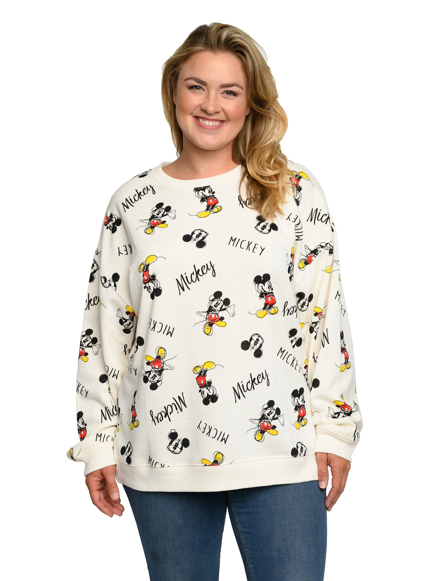 Mickey mouse sweater womens best sale