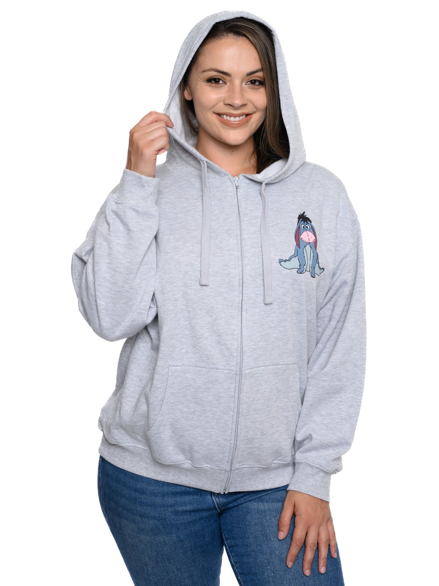 Eeyore zip up hoodie best sale