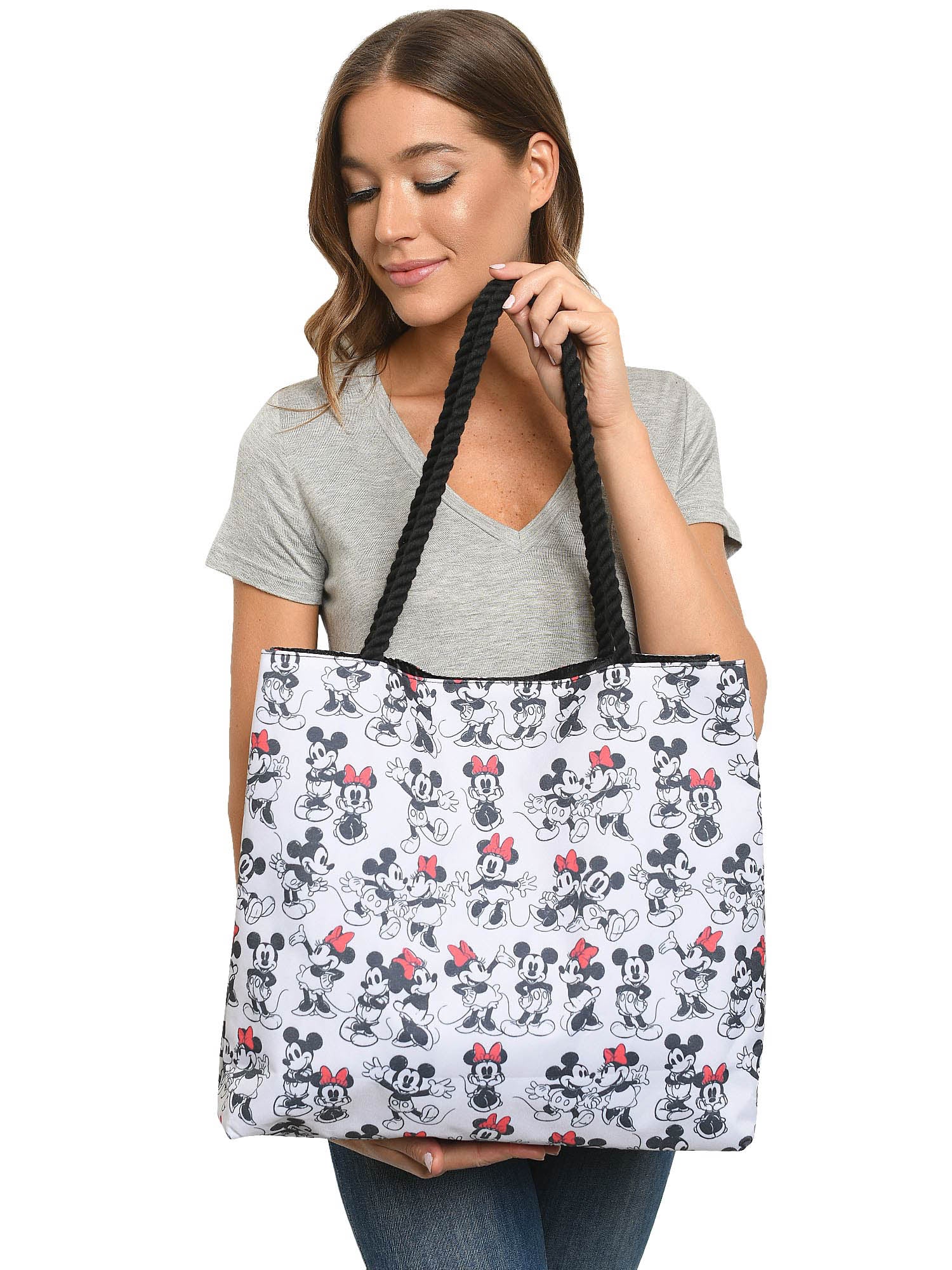 Disney minnie selling mouse tropical tote bag