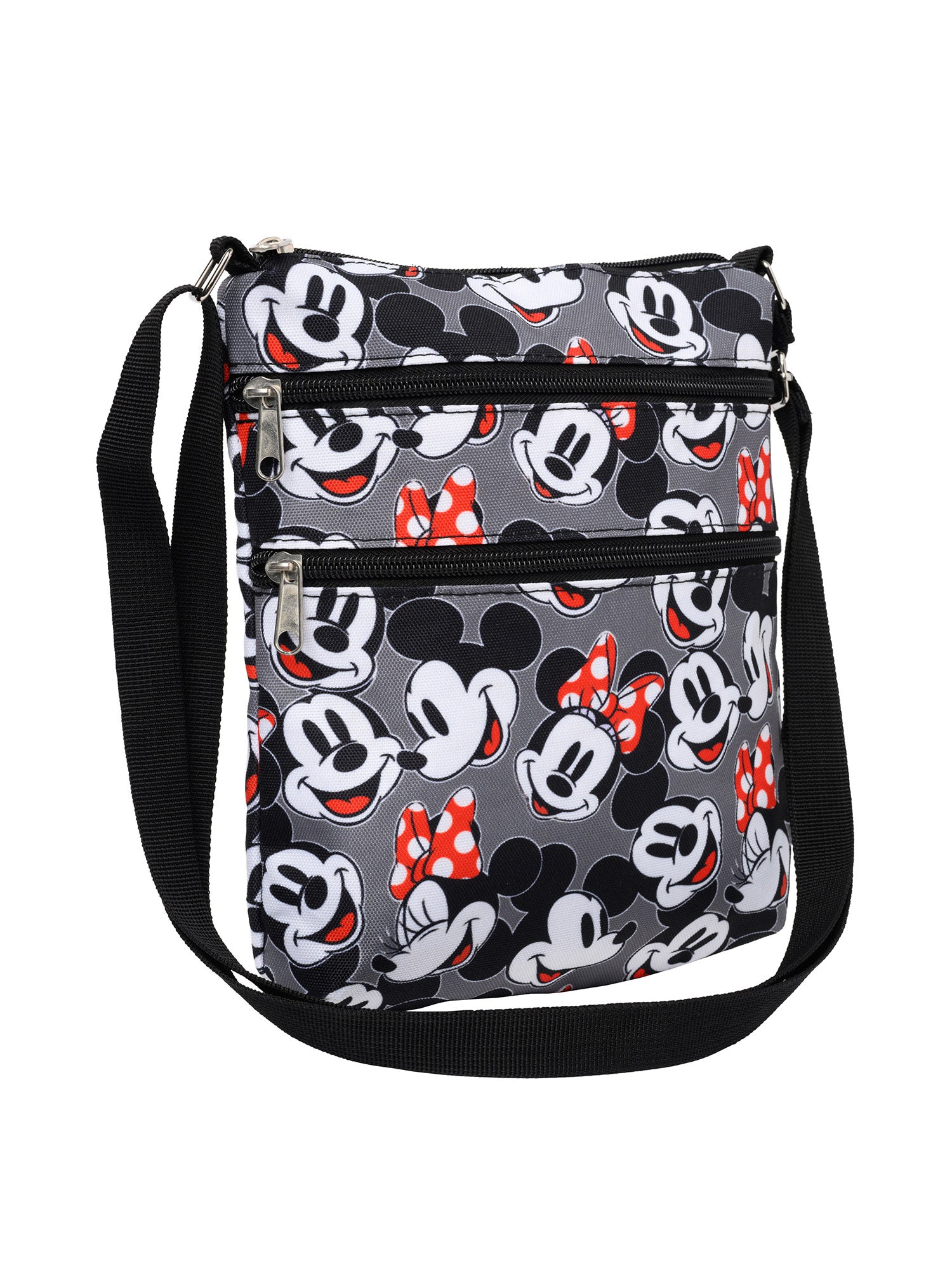 Disney Mickey & Minnie Mouse Duffel & Passport Bag Travel Set Weekender