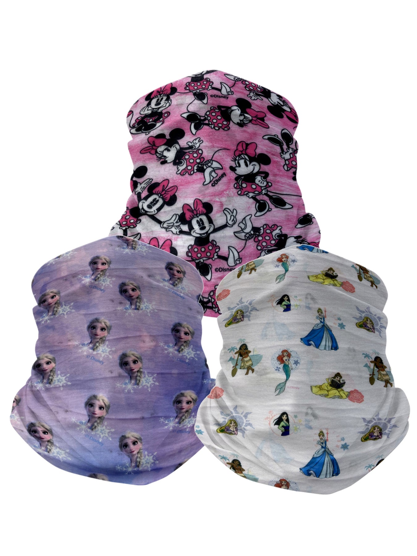 Cute Rainbow Cat Print Neck Gaiter Face Cover Mask for Men & Women