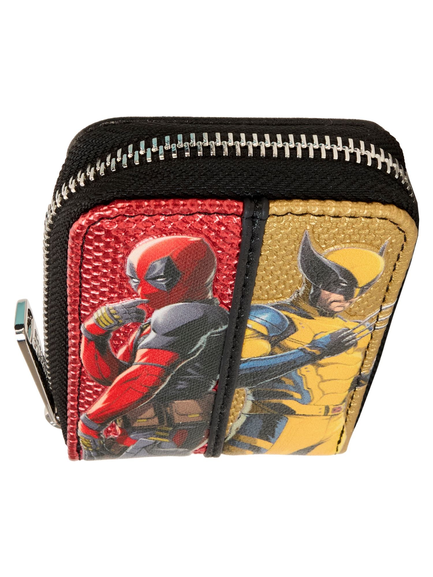 Loungefly Marvel Tattoo Deadpool All Over Print Accordion cheapest Wallet NWT w/ OG Heart