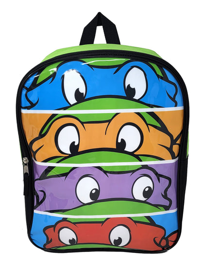Boys Teenage Mutant Ninja Turtles Backpack 15" w/ TMNT Insulated Lunch Bag Set
