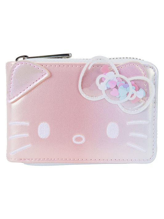 Loungefly x Sanrio Hello Kitty Zip Accordion Wallet Clear & Cute