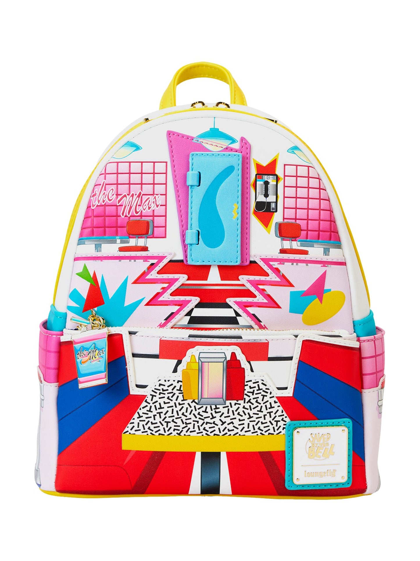 Loungefly x Saved By The Bell The Max Mini Backpack 90s Retro