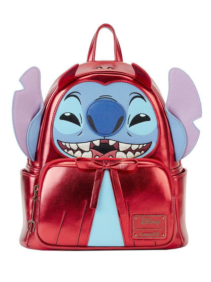 Loungefly x Disney Stitch Devil Cosplay Mini Backpack Halloween