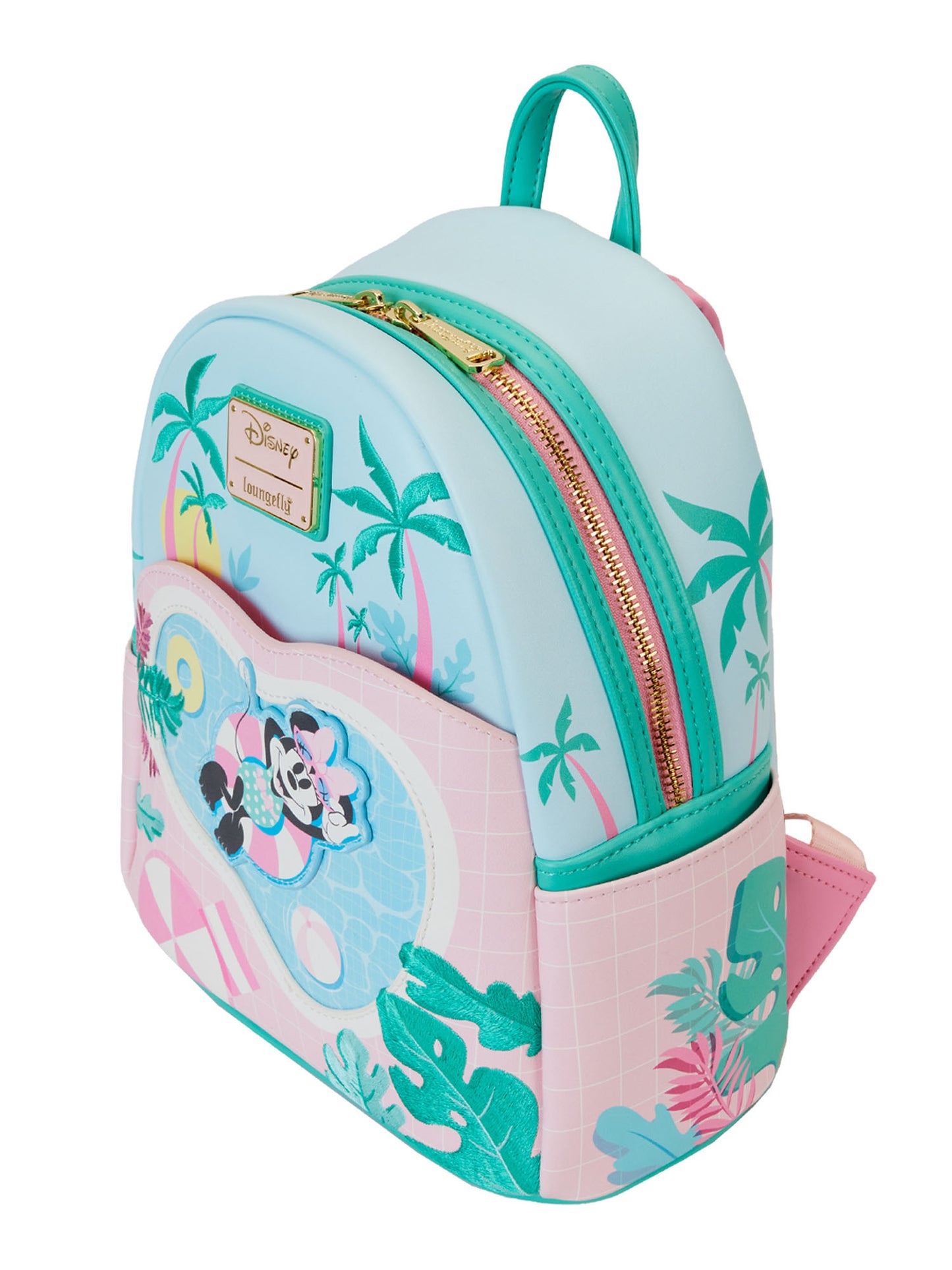 Loungefly x Disney Minnie Mouse Vacation Trip Mini Backpack