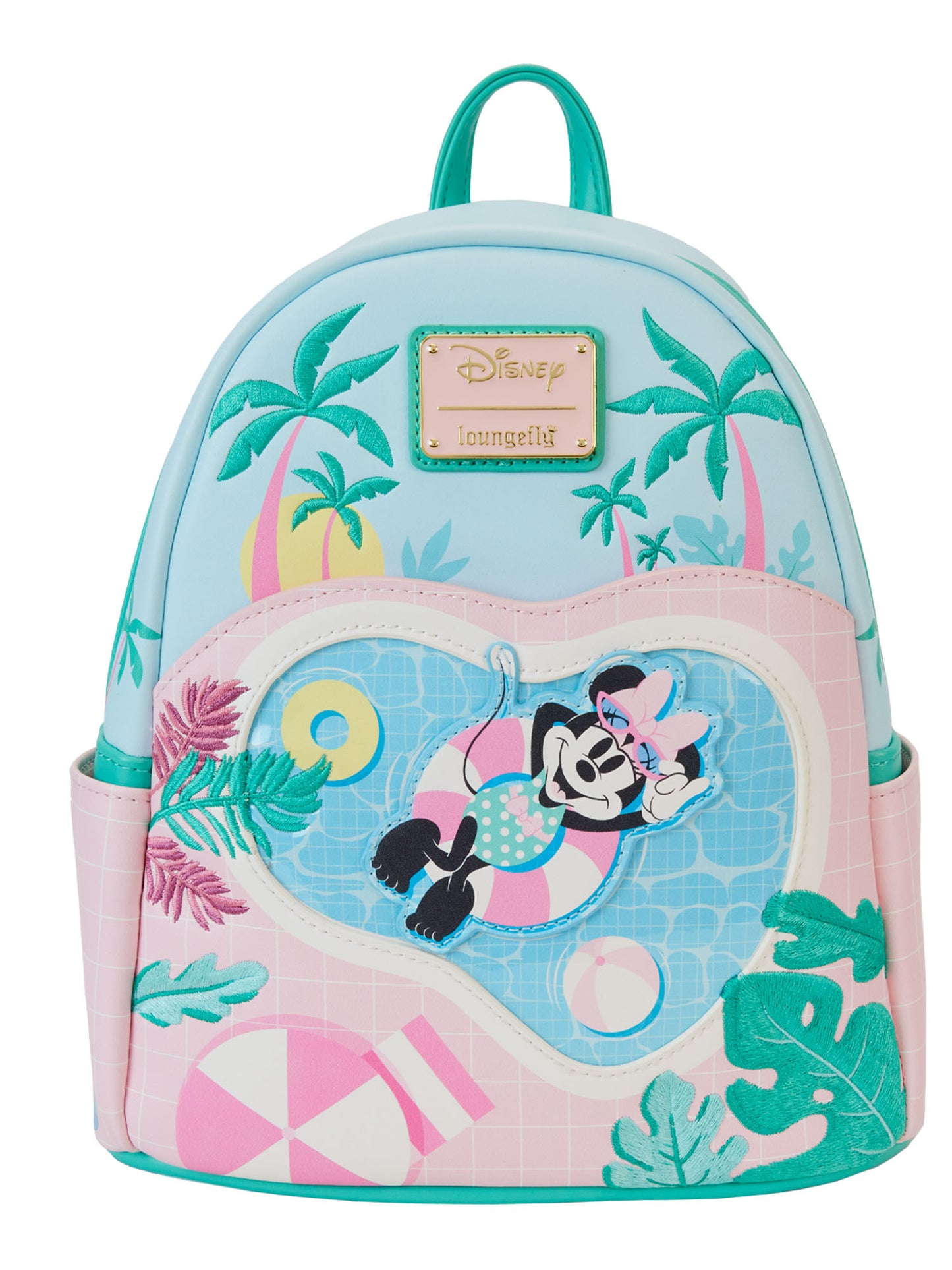 Loungefly x Disney Minnie Mouse Vacation Trip Mini Backpack