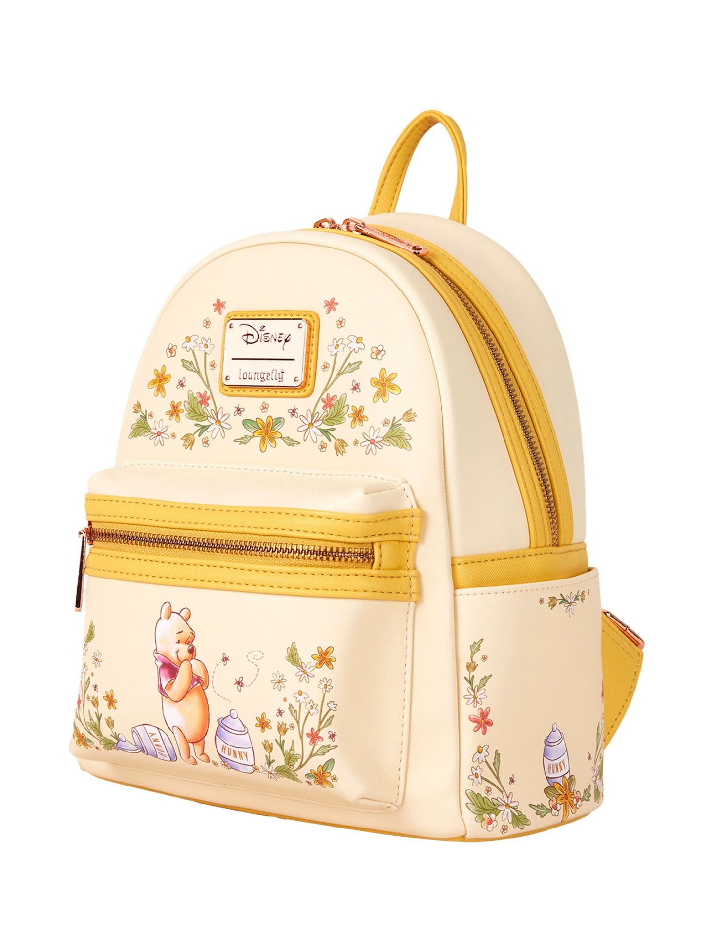 Loungefly x Disney Winnie The Pooh Honey Floral Mini Backpack