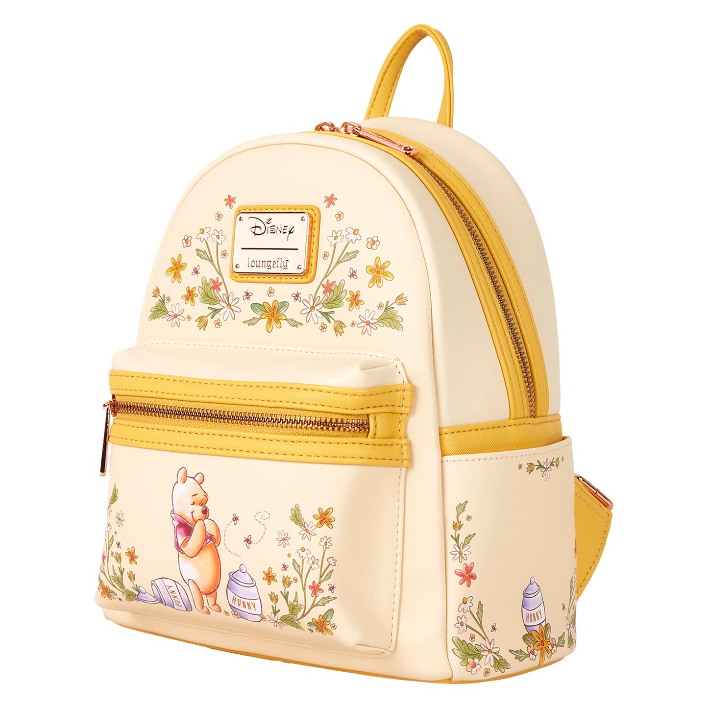 Loungefly x Disney Winnie The Pooh & Eeyore Floral Mini Backpack Set