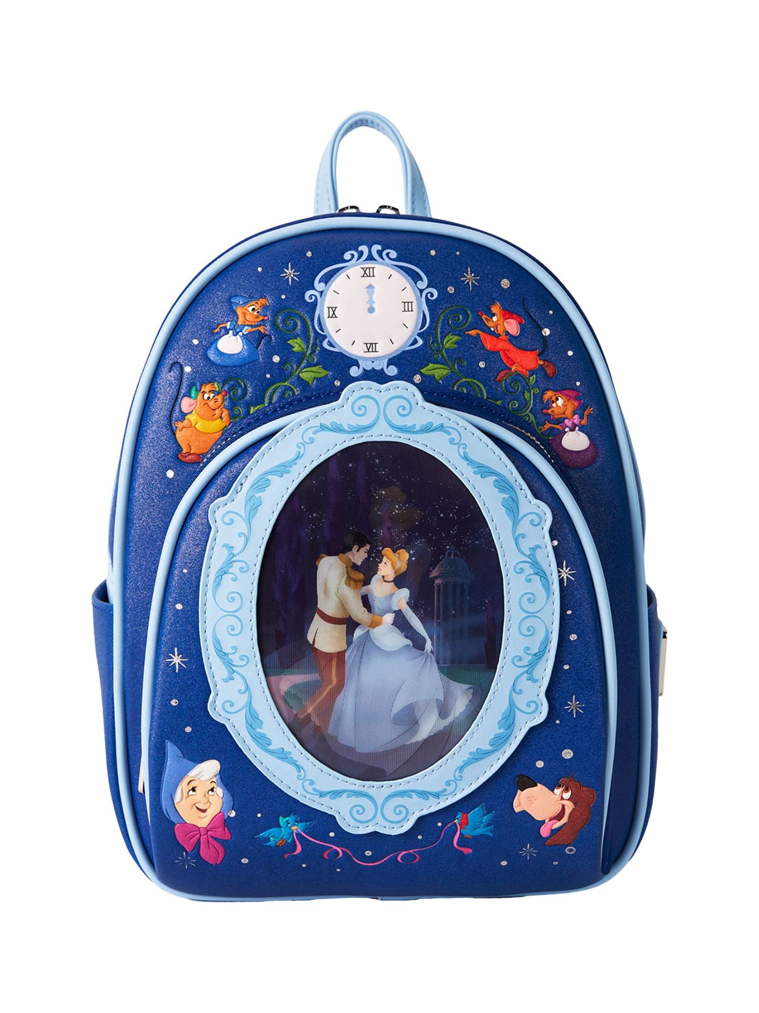 Loungefly x Disney Cinderella 75th Anniversary Royal Ball Lenticular Mini Backpack