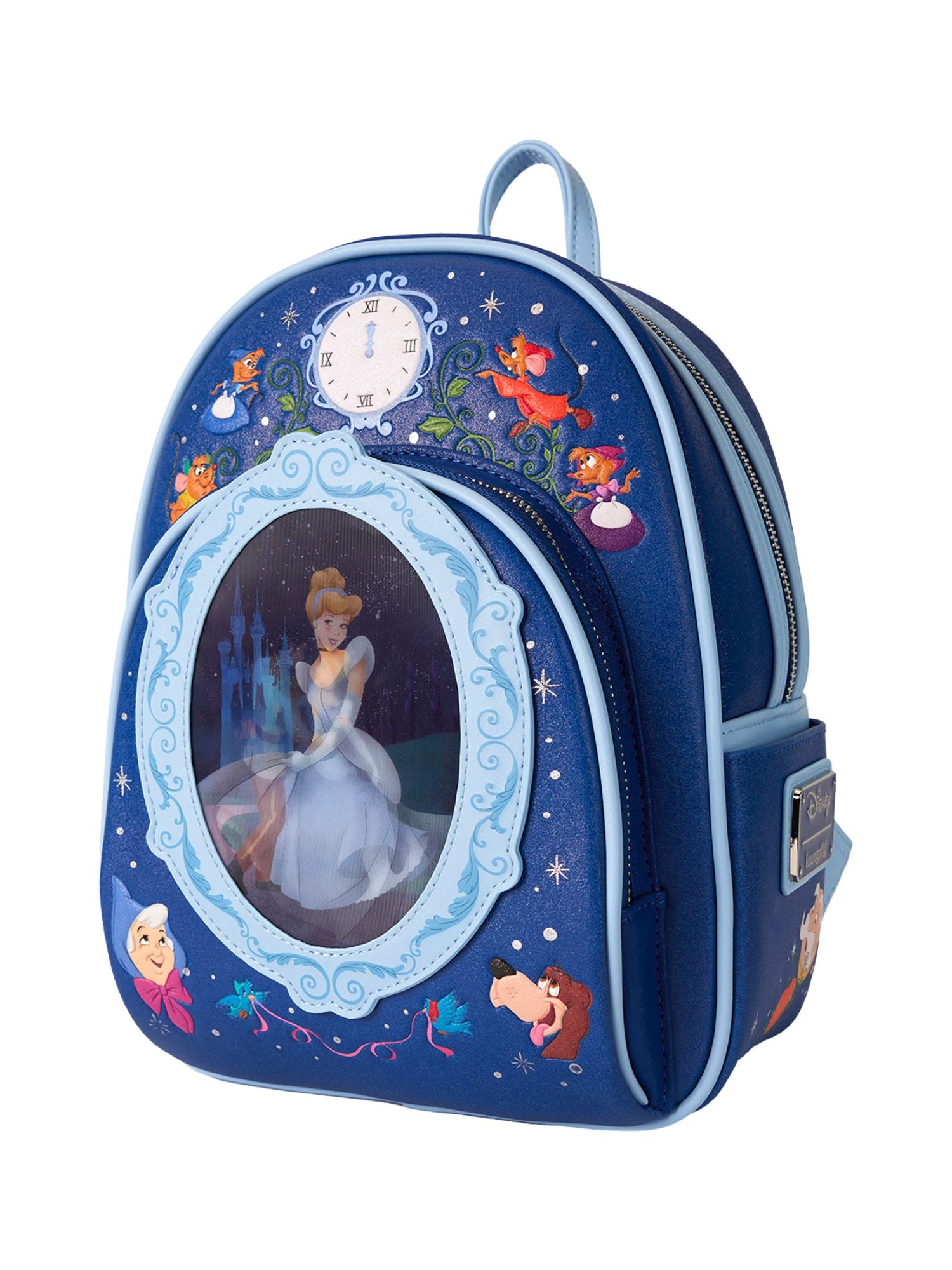 Loungefly x Disney Cinderella 75th Anniversary Royal Ball Lenticular Mini Backpack