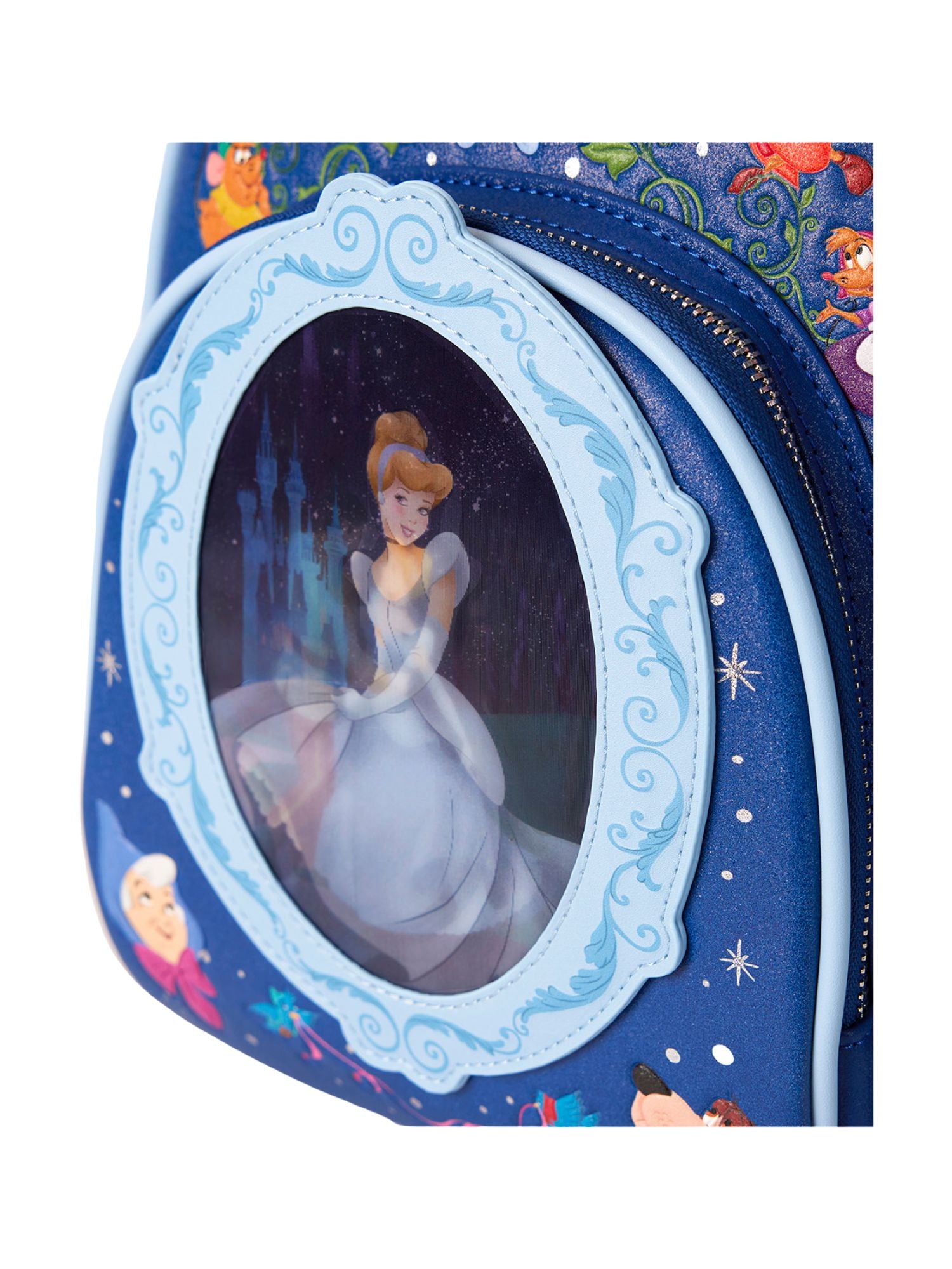 Loungefly x Disney Cinderella 75th Anniversary Royal Ball Lenticular Mini Backpack