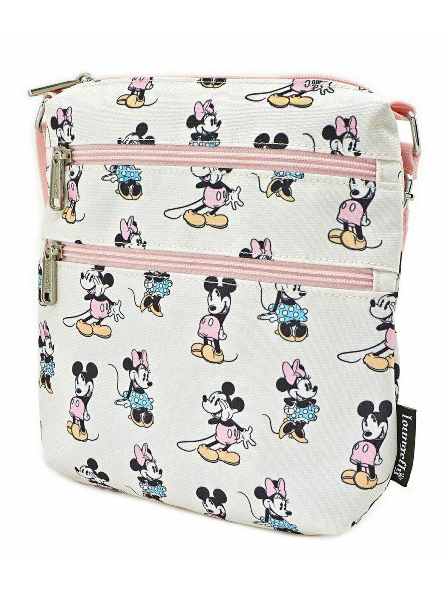 Loungefly Disney hotsell Mickey Mouse Pastel AOP Poses Crossbody Bag