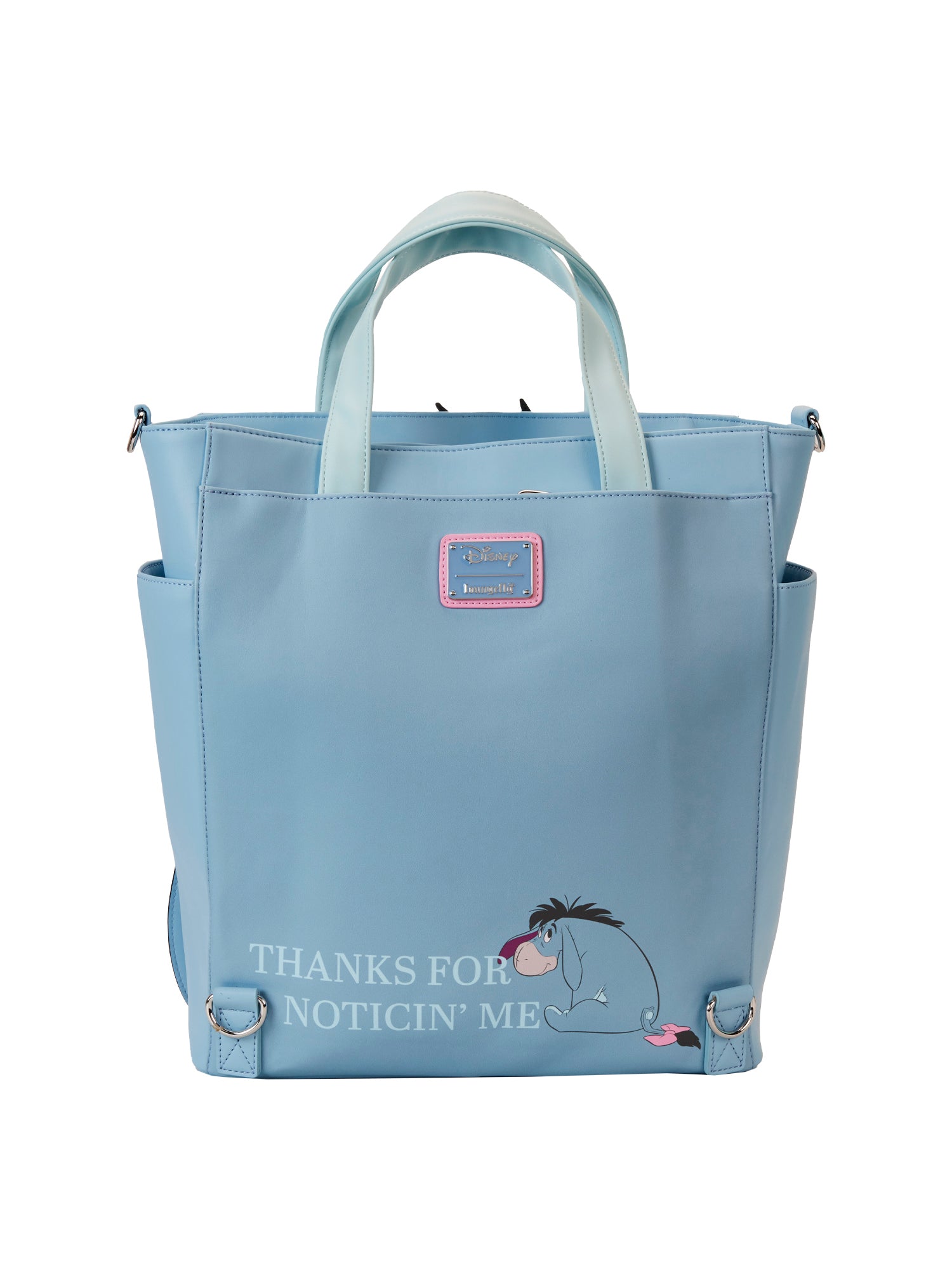 Loungefly x Disney Eeyore Tote Bag w/Backpack Straps