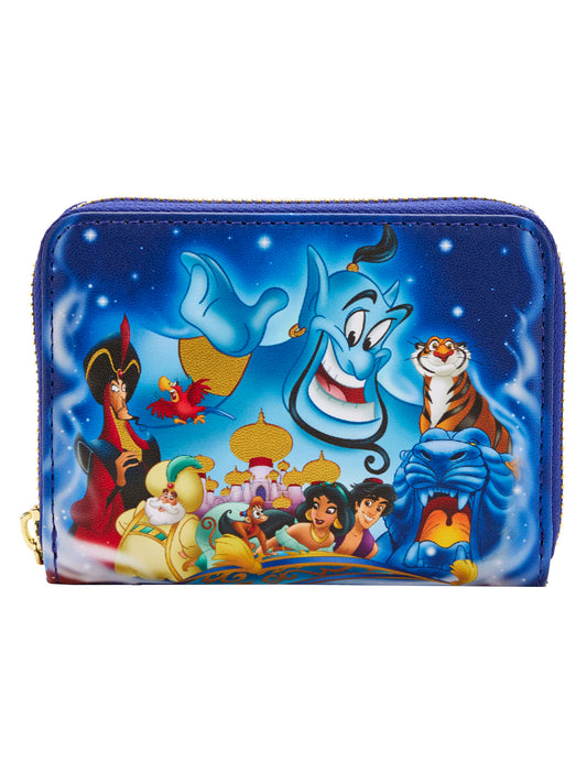 Loungefly x Disney Women's Zip Around Wallet Aladdin Jasmine A Whole New World