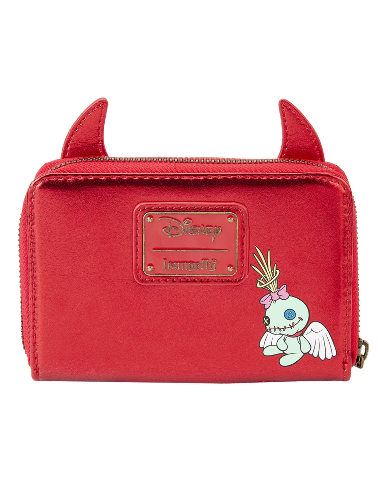 Loungefly x Disney Stitch Devil Cosplay Zip Around Wallet