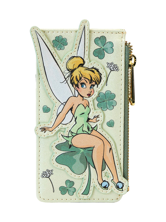 Loungefly x Disney Tinker Bell Large Card Holder Clovers Peter Pan