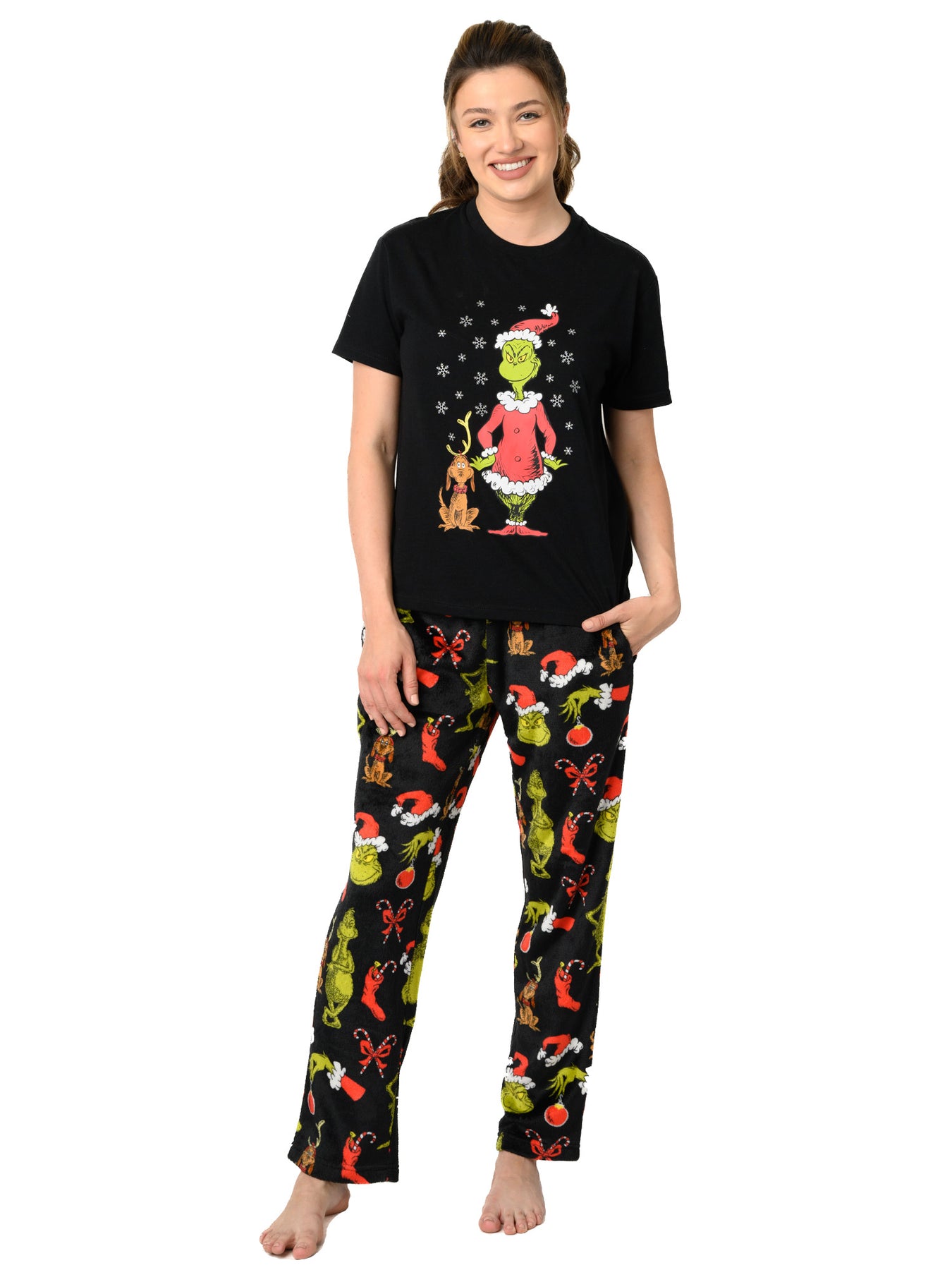 Hello Kitty Women's Pajama Set, 2-Piece, Sizes XS-3X