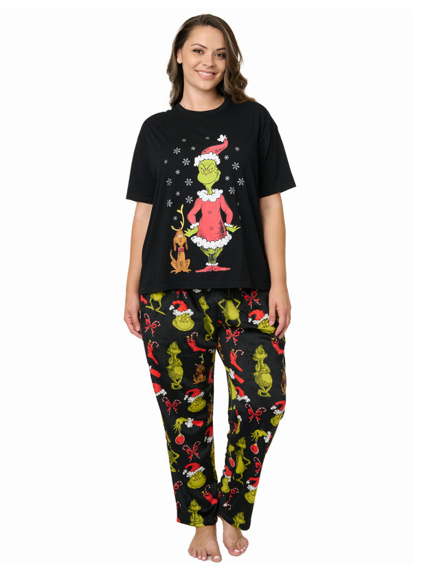 The Nightmare Before Christmas Jack Bats Girls Pajama Pants Plus Size, Hot  Topic