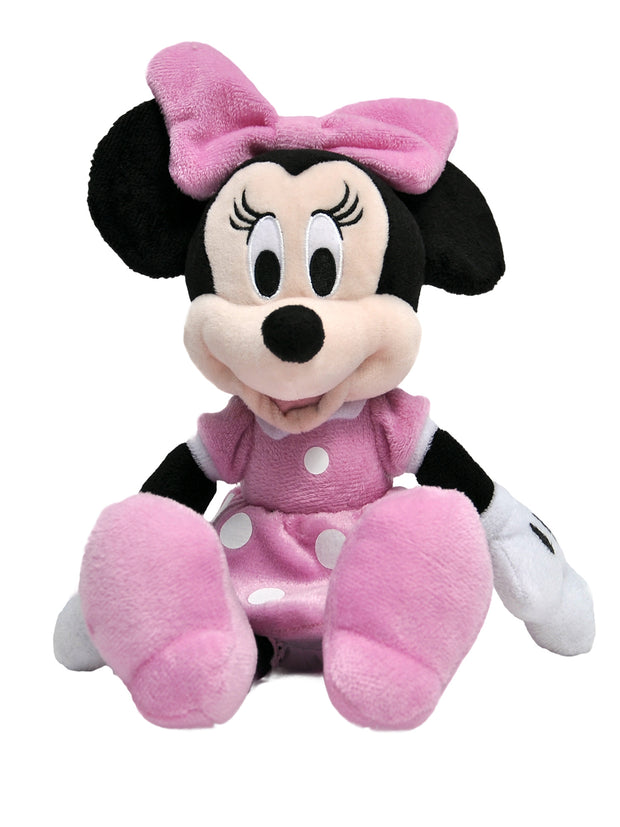 Minnie Mouse Pink Dress Disney Plush Toy Stuffed Animal Doll 12